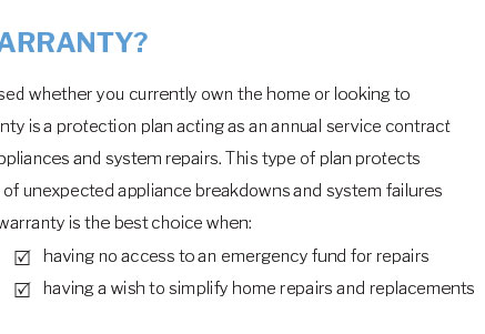 home warranty pushmataha